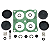 Reparo Válvula 4 Vias Wabco FH12 FH13 FH16 FM9 9347141402 - Imagem 2
