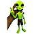 Boneco Alienígena ET Extraterrestre Verde 3D 30cm - Imagem 4