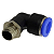 Cotovelo Macho Instantâneo Tubo 1/2 x Rosca 1/4 Npt - Imagem 3