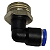 Cotovelo Macho Instantâneo Tubo 1/2 x Rosca 1/2 Npt - Imagem 1