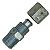 Conector Bico Tubo 10mm x Rosca 1/4 Npt - Imagem 1