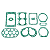 Jogo de Juntas Compressor de Ar Tuflo 500 111 105013 280512 - Imagem 2