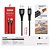 CABO DE DADOS USB TYPE-C TURBO 1.2M 5V 2.4A TOMATE TC-203C - Imagem 3