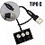 PLACA DE SOM USB 3.0 COM 3 SAIDAS P2 TOMATE MST-007 - Imagem 1