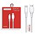 CABO DE DADOS USB PARA TYPE-C TURBO 1M 5V 2.1A TOMATE TC-103C - Imagem 1