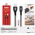 CABO DE DADOS USB PARA IPHONE TURBO 1.2M 5V 2.4A TOMATE TC-203L - Imagem 3