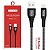 CABO DE DADOS USB PARA IPHONE TURBO 1.2M 5V 2.4A TOMATE TC-203L - Imagem 1