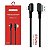 CABO DE DADOS PARA IPHONE TURBO 90 GRAUS 1.2M 5V 3.0A TOMATE TC-208L - Imagem 2