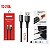 CABO DE DADOS USB PARA IPHONE TURBO 1.2M 5V 3A TOMATE TC-210L - Imagem 1