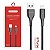 CABO DE DADOS USB PARA IPHONE TURBO 1.2M 5V 2.4A TOMATE TC-217L - Imagem 1