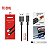 CABO DE DADOS TURBO USB PARA IPHONE 1.2M 5V 2.4A TOMATE TC-201L - Imagem 2