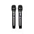 KIT MICROFONE SEM FIO COM RECEPTOR TOMATE MT-2212 - Imagem 3