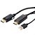 ADAPTADOR HDMI DISPLAY PORT 4K TOMATE MTV-221 - Imagem 1