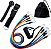 KIT DE ELASTICO EXTENSOR P/ ATIVIDADE FISICA 11PÇS AIKER AK-Y001 - Imagem 1