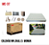 COLCHAO INFLAVEL C/ TECIDO SUEDE E BOMBA DE AR INCLUSA 195X150X25CM TOMATE MC-37 - Imagem 2