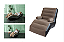 POLTRONA INFLAVEL PVC 80X85X140CM TOMATE MC-47 - Imagem 1