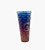 COPO DE PLASTICO ESCAMA DE PEIXE C/ LED 750ML TOMATE AK-7509 - Imagem 2