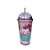 COPO DE PLASTICO UNICORNIO COM LED 450ML TOMATE AK-4515 - Imagem 1