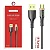 CABO DE DADOS USB PARA V8 TURBO 1.2M 5V 3A TOMATE TC-212M - Imagem 1