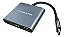ADAPTADOR 3 EM 1 TYPE-C PARA PD / HDMI / USB TOMATE MTV-727 - Imagem 1
