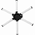 LUMINARIA DE LED 120W 110V 240V 50HZ 60HZ TOMATE MLG-169 - Imagem 1