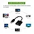 ADAPTADOR DISPLAYPORT MACHO PARA VGA FEMEA TOMATE MTV-601 - Imagem 3