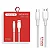 CABO DE DADOS USB PARA V8 TURBO 1M 5V 2.1A TOMATE TC-103M - Imagem 1