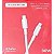 CABO DE DADOS TYPE-C PARA IPHONE TURBO 1M 30W 5V 2.4A TOMATE TC-111CL - Imagem 2