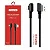 CABO DE DADOS PARA IPHONE TURBO 90 GRAUS 1.2M 5V 3.0A TOMATE TC-208L - Imagem 1