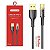 CABO DE DADOS TURBO USB PARA TYPE-C 1.2M 5V 3.0A TOMATE TC-212C - Imagem 1