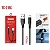 CABO DE DADOS USB PARA TYPE-C TURBO 1.2M 5V 2.4A TOMATE TC-215C - Imagem 1