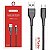 CABO DE DADOS USB PARA V8 TURBO 1.2M 5V 2.4A TOMATE TC-217M - Imagem 1