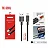 CABO DE DADOS TURBO USB PARA IPHONE 1.2M 5V 2.4A TOMATE TC-201L - Imagem 1