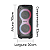 CAIXA DE SOM BLUETOOTH RGB 160W TOMATE MTS-1006 - Imagem 2