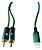 CABO DE AUDIO LIGHTINING PARA 2 RCA 1M TOMATE MCB-042 - Imagem 2