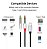 CABO DE AUDIO ADAPTADOR TYPE-C PARA 2P1O 6.35MM AUX TOMATE MCB-044 - Imagem 3
