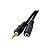 CABO DE AUDIO P2 PARA P2 FEMEA 3M TOMATE MCB-051 - Imagem 3