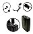 MICROFONE PROFISSIONAL WIRELESS REDUCAO DE RUIDO TOMATE MT-2201 - Imagem 7