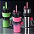 COPO TERMICO DE INOX 710ML TOMATE AK-7105 - Imagem 2