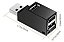 HUB MULTIFUNCIONAL COM 3 PORTAS USB 2.0 TOMATE MST-011 - Imagem 2
