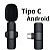 MICROFONE DE LAPELA WIRELESS PARA TYPE-C TOMATE MT-2217A - Imagem 2