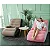 POLTRONA INFLAVEL PVC 80X85X140CM TOMATE MC-47 - Imagem 1