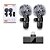KIT MICROFONE DE LAPELA BLUETOOTH 5.2 IPHONE ONEX MIC-2909 - Imagem 1