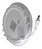 Plafon Led Redondo de Embutir 18W 6000K	21016 - Imagem 2