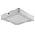 Plafon Led Quadrado de Sobrepor 18W 4000K	21064 - Imagem 3