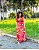VESTIDO LACINHO-  COLEÇÃO ENCANTO FLORAL- ROSA - Imagem 1