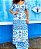 VESTIDO GRÉCIA COM MANGA PRINCESA-  COLEÇÃO - AZULEJOS - AZUL - Imagem 3