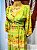VESTIDO FENDA LATERAL-  COLEÇÃO - AURA SERENA- VERDE LIMA - Imagem 1
