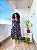 VESTIDO AMARRAR - CORAÇÃO TROPICAL - COLORIDO - Imagem 1