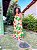 VESTIDO MARIANA - BOROGODÓ  -ESTAMPADO - VISCOSE PRÉ LAVADO - Imagem 1
